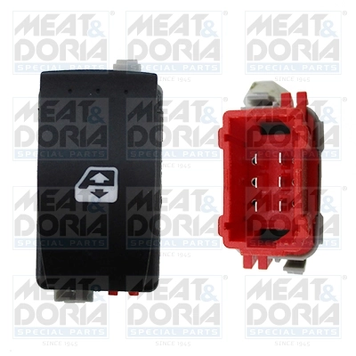 Switch, window regulator